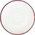 Modest Maroon Double Well Saucer 16cm / 6.25"