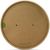Vegware RLID150P Round Kraft Paper Lid, 150-Series