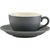 Genware Porcelain Matt Grey Saucer 13.5cm/ 5.25"