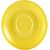 Genware Porcelain Yellow Saucer 12cm