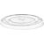Dispo 95mm Straw Slot Rpet Lids 95mm