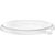 24/32oz WorldView Clear Vented PLA Lid for Oval Containers