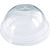 10-20oz BlueStripe rPET Dome Lid with Straw Slot