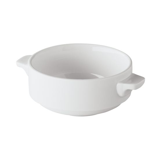 Simply Tableware White Stacking Soup Cup 28cl / 10oz EC0026