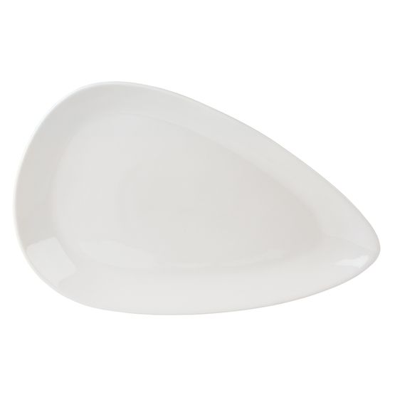 Simply Tableware White Tear Plate 36 x 23.5cm / 14 x 9" EC1016
