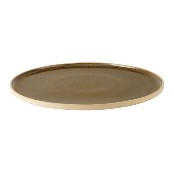 Rustico Fawn Walled Plate 26cm/10"