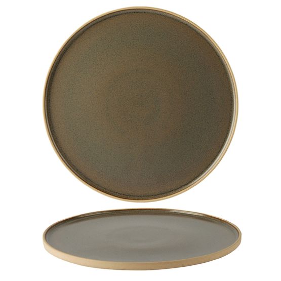 Rustico Fawn Walled Plate 31cm/12"