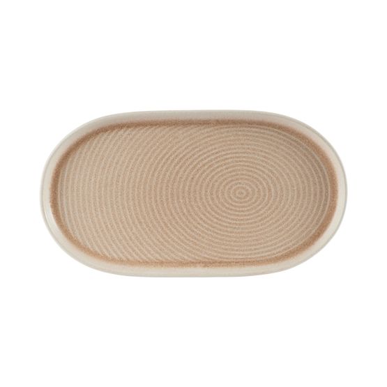 Rustico Nude Oval Platter 33X18cm/11" X 7"