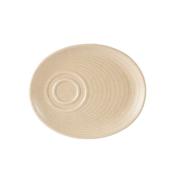 Rustico Nude Saucer/Side Plate 20X17cm/8" X 6.75"