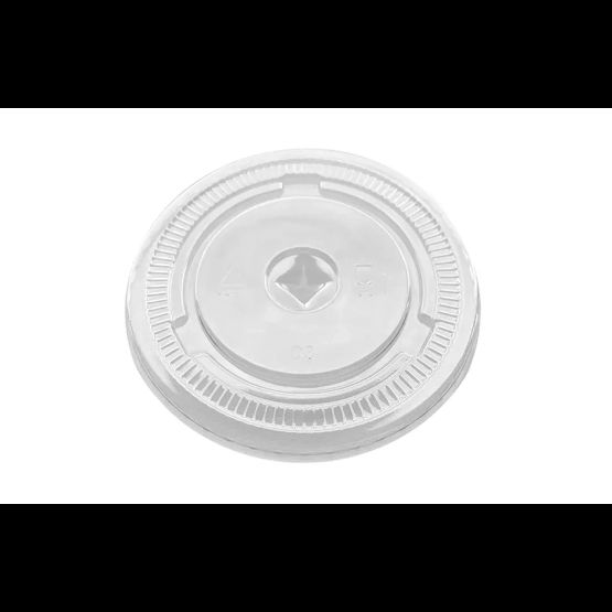 go-pak 90mm Go-Chill Cold Cup rPET Straw Slot Lid 12–22oz R11003