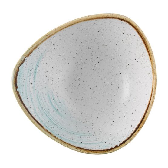 Churchill Stonecast Accents Lotus Bowl Duck egg 178mm