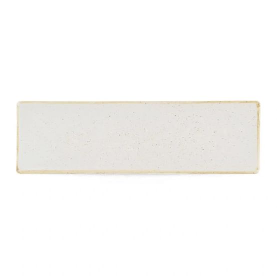 Churchill Stonecast Barley White Oblong Plates 300 x 90mm