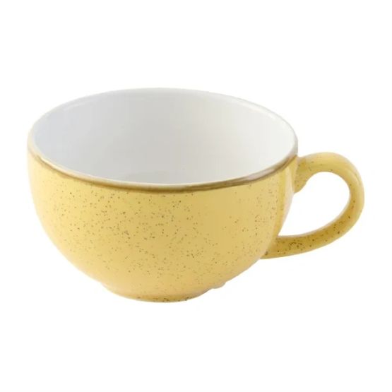 Churchill Stonecast Mustard Seed Cappuccino Cup 227ml