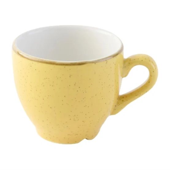 Churchill Stonecast Mustard Seed Espresso Cup 100ml
