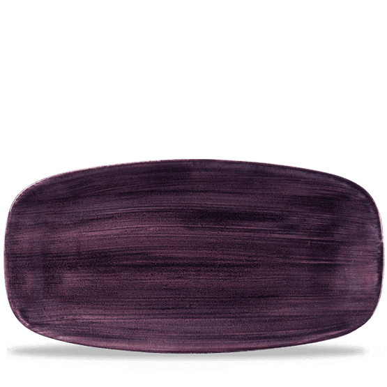 Churchill Stonecast Patina Deep Purple Chefs' Oblong Plate 355mm