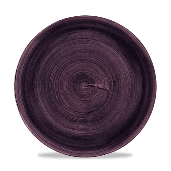 Churchill Stonecast Patina Deep Purple Coupe Plate 260mm