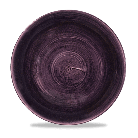Churchill Stonecast Patina Deep Purple Coupe Plate 288mm