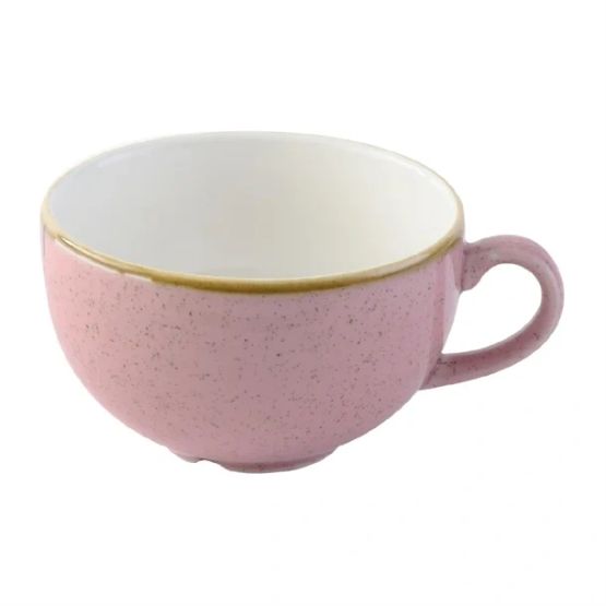 Churchill Stonecast Petal Pink Cappuccino Cup 340ml