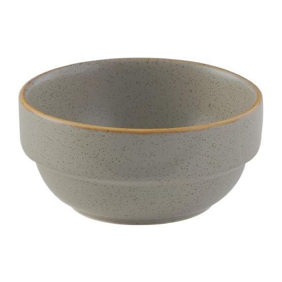 Churchill Stonecast Profile Stacking Bowl Grey 358ml