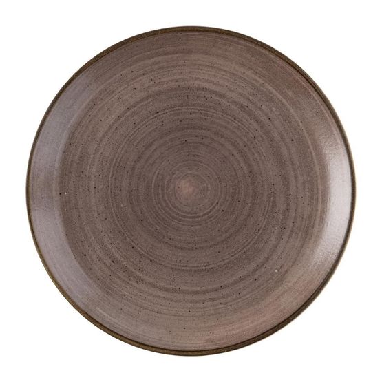 Churchill Stonecast Raw Evolve Coupe Plates Brown 286mm