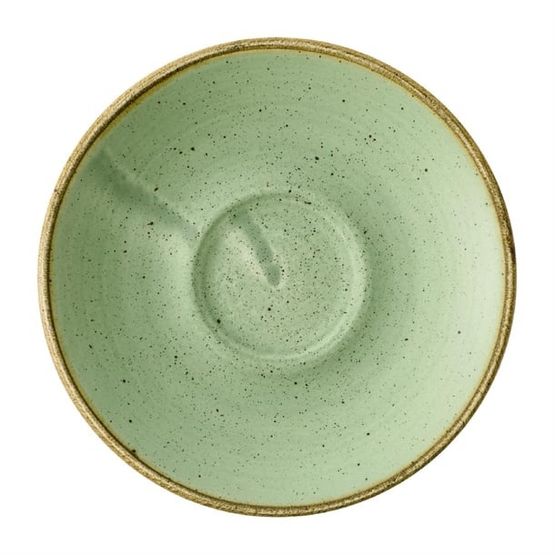 Churchill Stonecast Sage Green Cafe Espresso Saucers 155mm