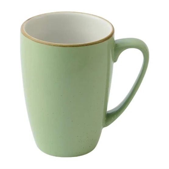 Churchill Stonecast Sage Green Profile Mugs 355ml