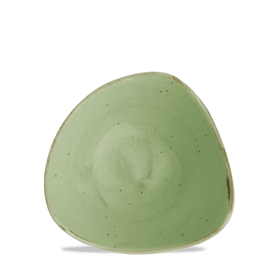 Churchill Stonecast Sage Green Triangle Bowl 153mm