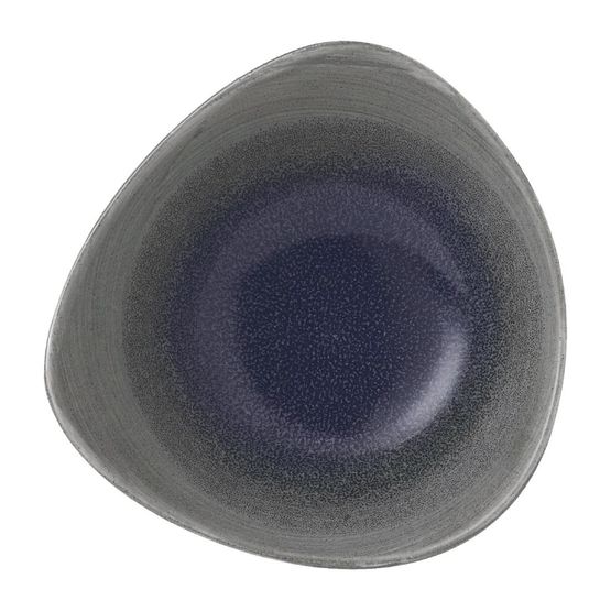 Churchill Stonecast Aqueous Lotus Bowl Grey 178mm
