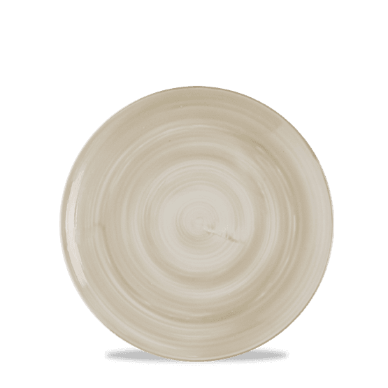 Churchill Stonecast Canvas Natural Evolve Coupe Plates 165mm