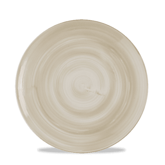 Churchill Stonecast Canvas Natural Evolve Coupe Plates 220mm