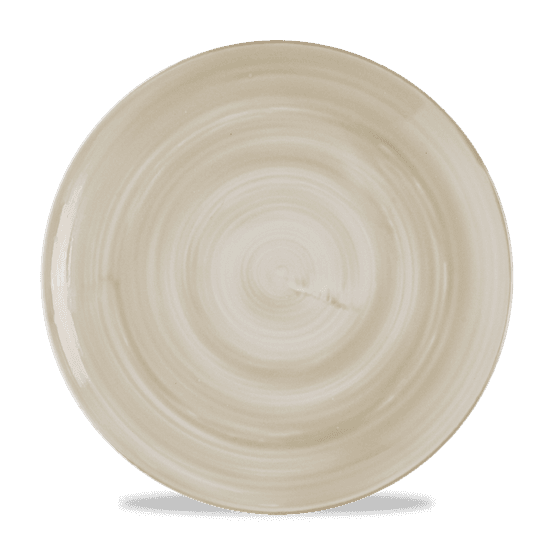 Churchill Stonecast Canvas Natural Evolve Coupe Plates 285mm