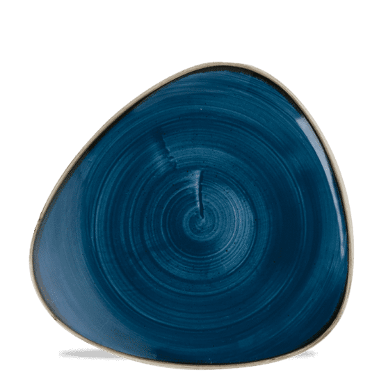 Churchill Stonecast Java Blue Lotus Plates 228mm