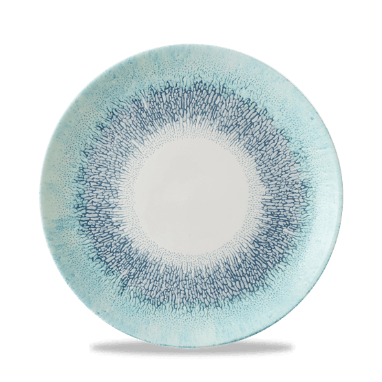 Churchill Studio Prints Fusion Blue Coupe Plate 217mm