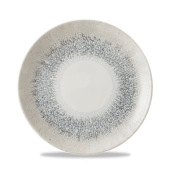 Churchill Studio Prints Fusion Grey Coupe Plate 217mm