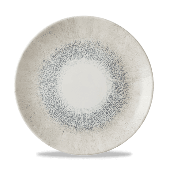 Churchill Studio Prints Fusion Grey Coupe Plate 260mm