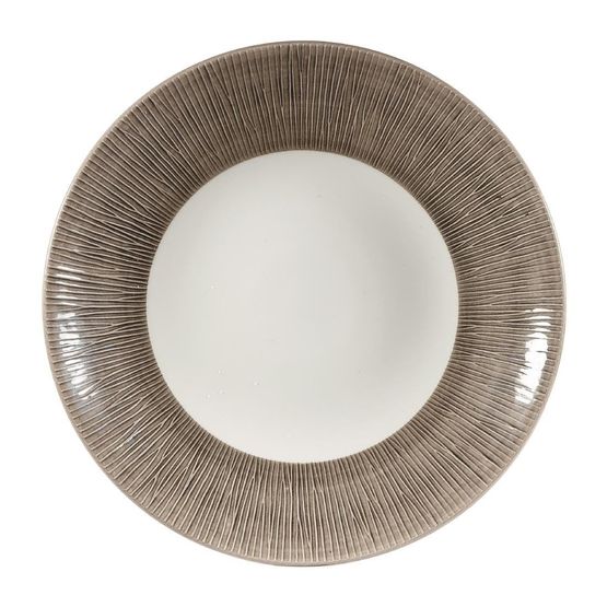 Churchill Bamboo Deep Round Coupe Plates Dusk 280mm