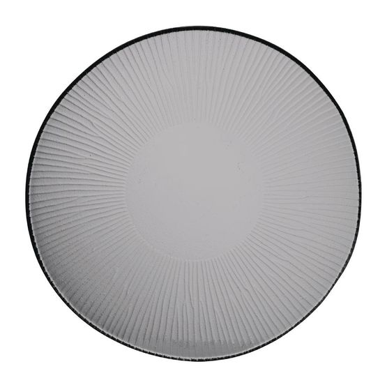Churchill Bamboo Organic Glass Round Plates 295mm