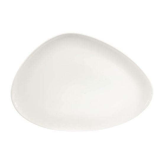 Churchill Chefs Plates Triangular Plates White 356mm