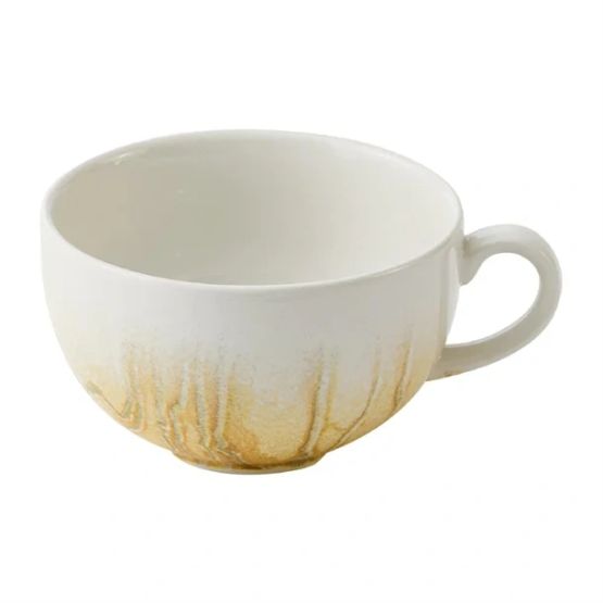 Churchill China Tide Gold Cafe Cappuccino Cups 355ml