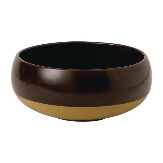 Churchill Emerge Cinnamon Brown Bowls 158mm