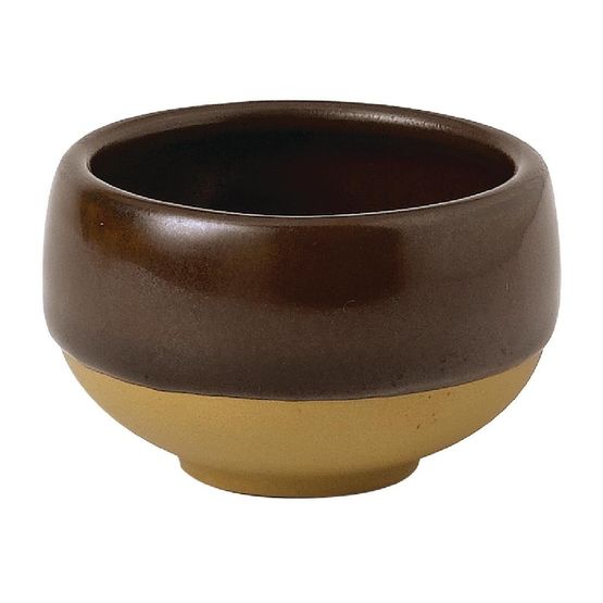 Churchill Emerge Cinnamon Brown Deep Bowls 90mm