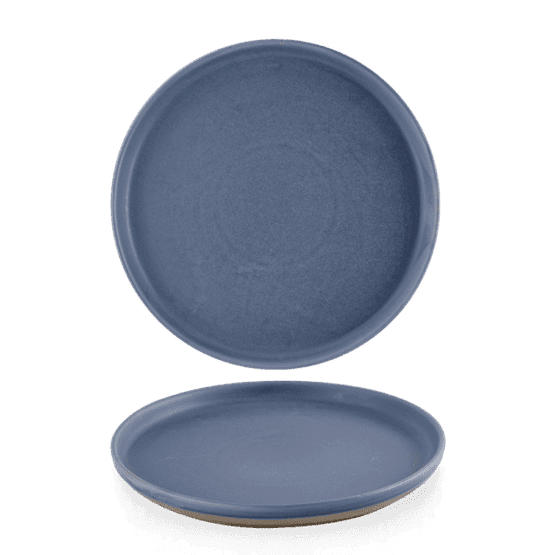 Churchill Emerge Oslo Blue Walled Plates 157mm