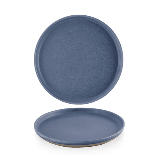 Churchill Emerge Oslo Blue Walled Plates 206mm