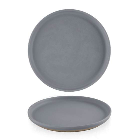 Churchill Emerge Seattle Grey Walled Plates 157mm