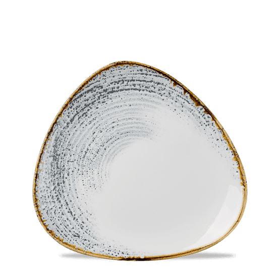 Churchill Homespun Accents Grey Triangle Plate 192mm