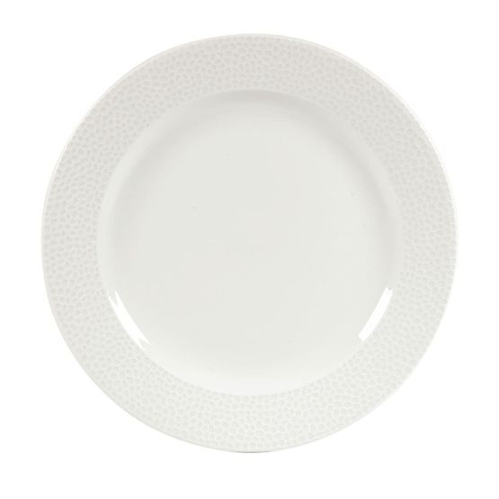 Churchill Isla Footed Plate White 261mm