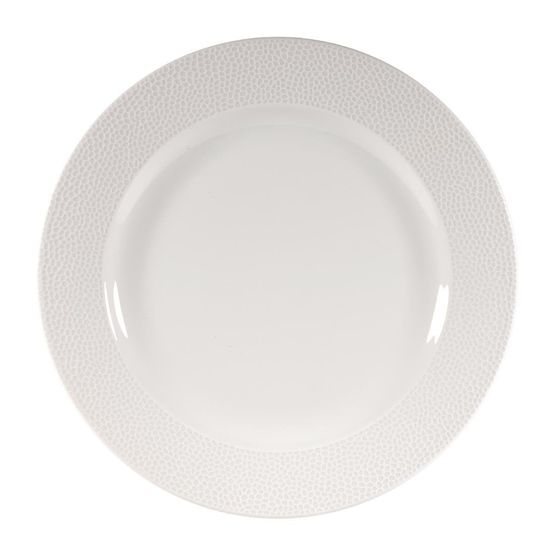 Churchill Isla Footed Plate White 276mm