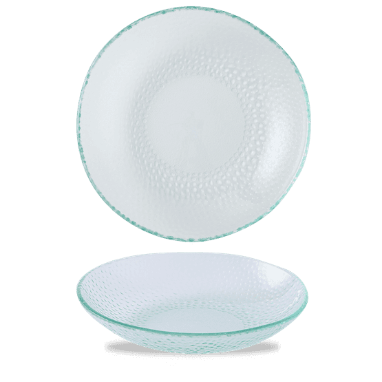 Churchill Isla Glass Clear Organic Glass Bowl 170mm