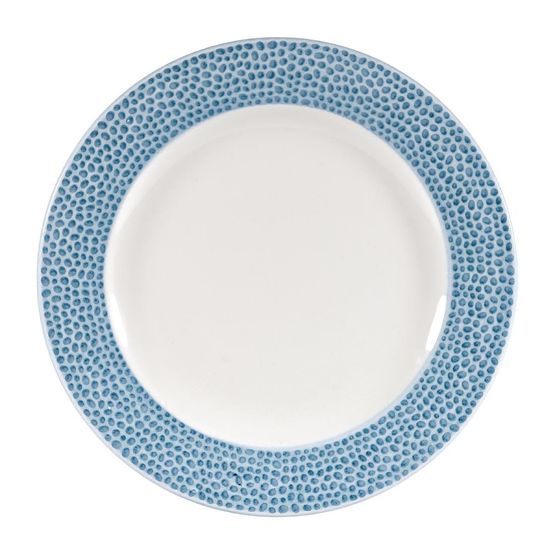 Churchill Isla Plate Ocean Blue 210mm