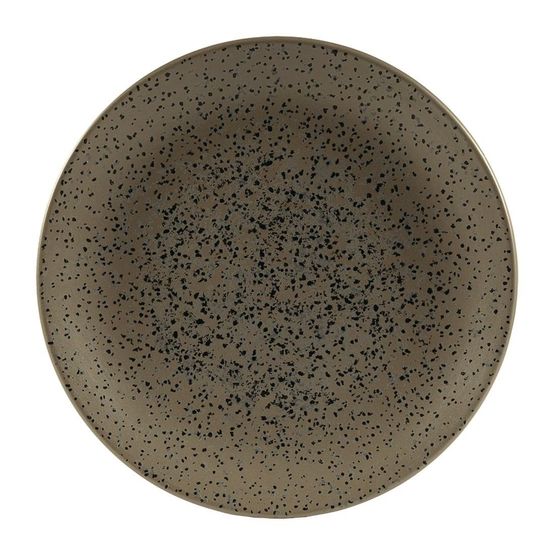 Churchill Menu Shades Caldera Coupe Plates Flint Grey 205mm
